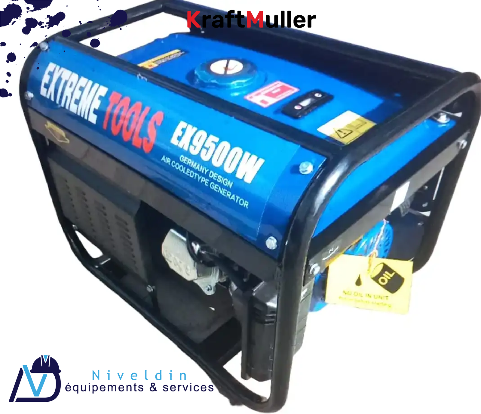 Générateur à essence EX9500W — vue 2