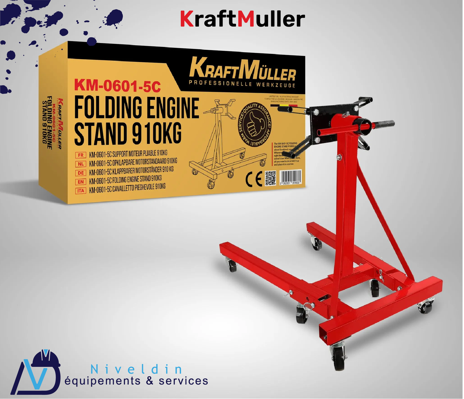 Support moteur 907kg — vue 2