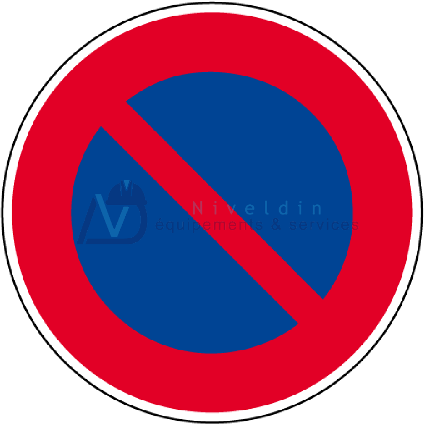 B6A1 – PANNEAU STATIONNEMENT INTERDIT — vue 2